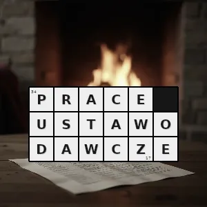 Hasło krzyżówkowe ogół czynności dokonywanych w parlamencie i poza nim w celu uchwalenia ustawy - prace ustawodawcze – rozwiązanie, synonimy, podpowiedzi i definicje krzyżówkowe